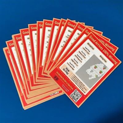 Individualizuotos nutrinamos{0}} kortelės ir rekvizitas